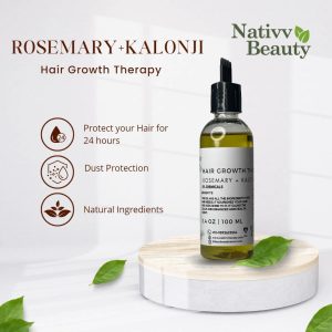 Rosemary + Kalonji hair Growth Therapy
