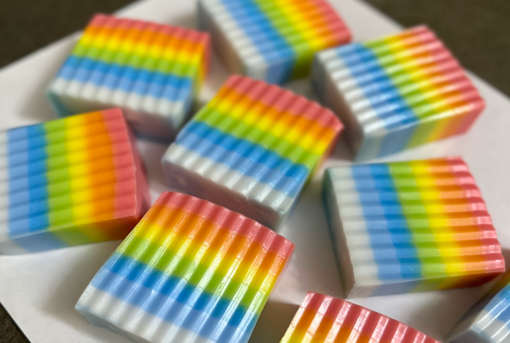 Rainbow Soap